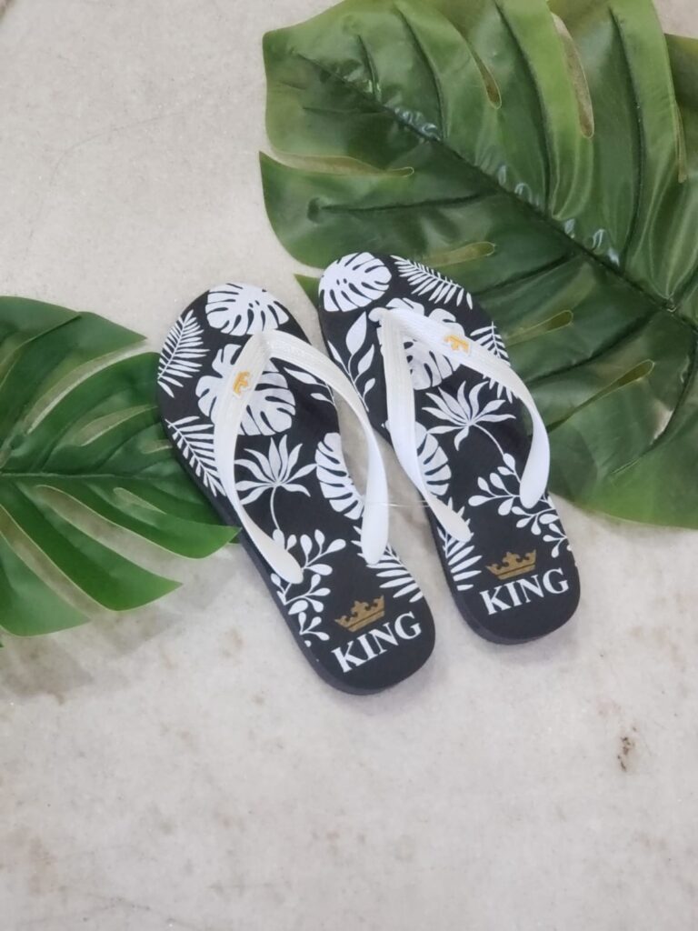 Chinelo King Folhagem